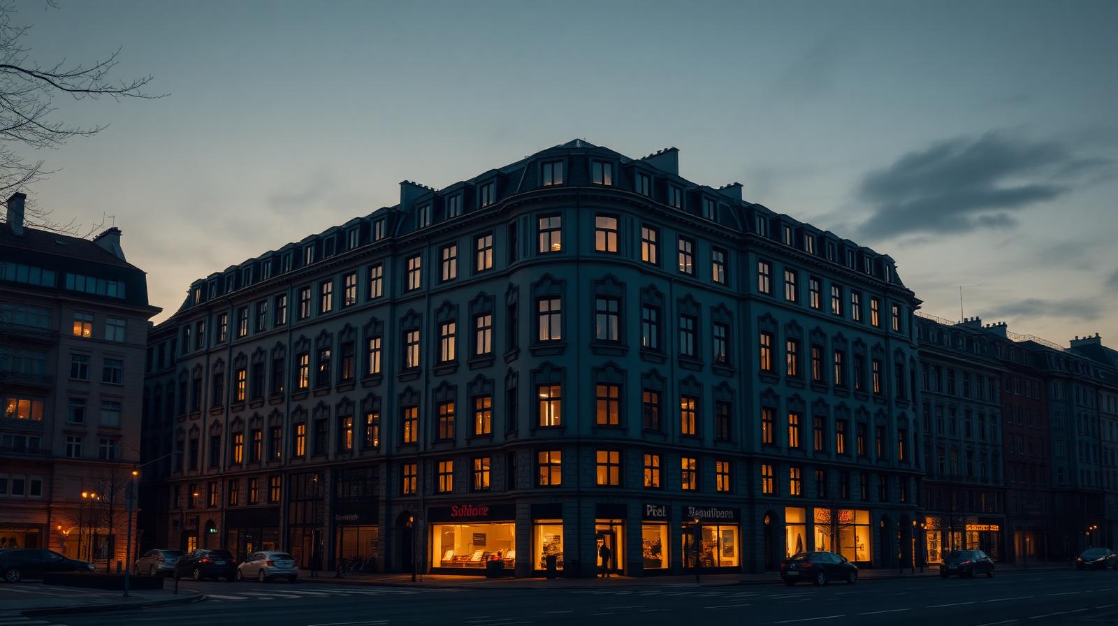 Wohn- und Geschäftshaus in Dortmund-Mitte vermittelt – KI-generiertes Symbolbild