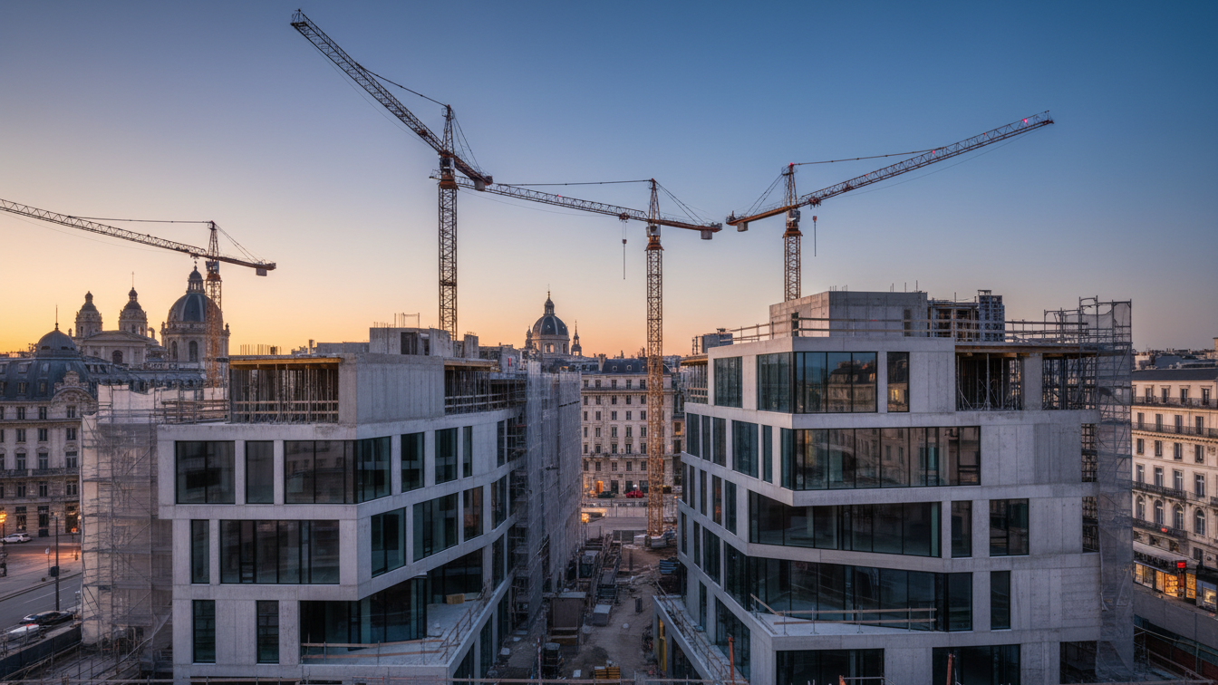 Aconlog realisiert Logistikneubau auf Brownfield-Areal in Kerpen-Sindorf – KI-generiertes Symbolbild