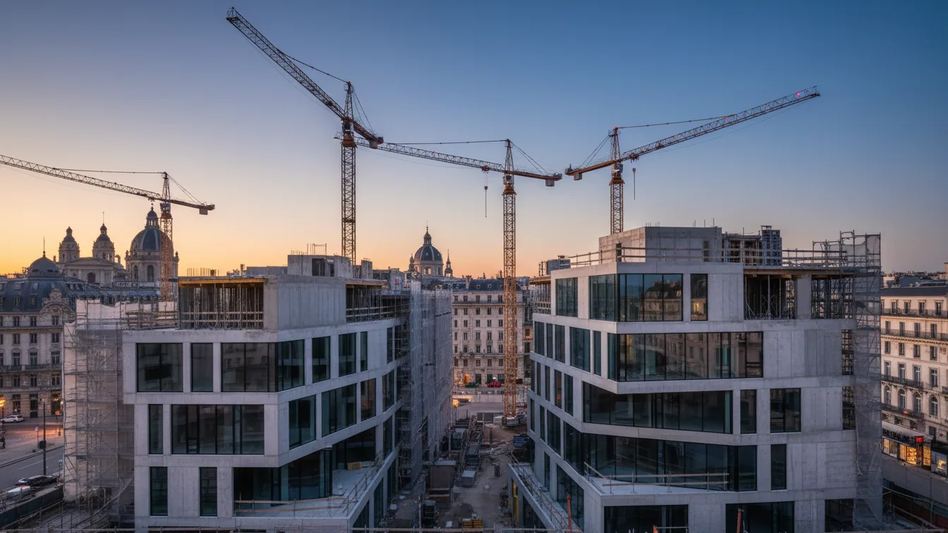 Aconlog realisiert Logistikneubau auf Brownfield-Areal in Kerpen-Sindorf – KI-generiertes Symbolbild