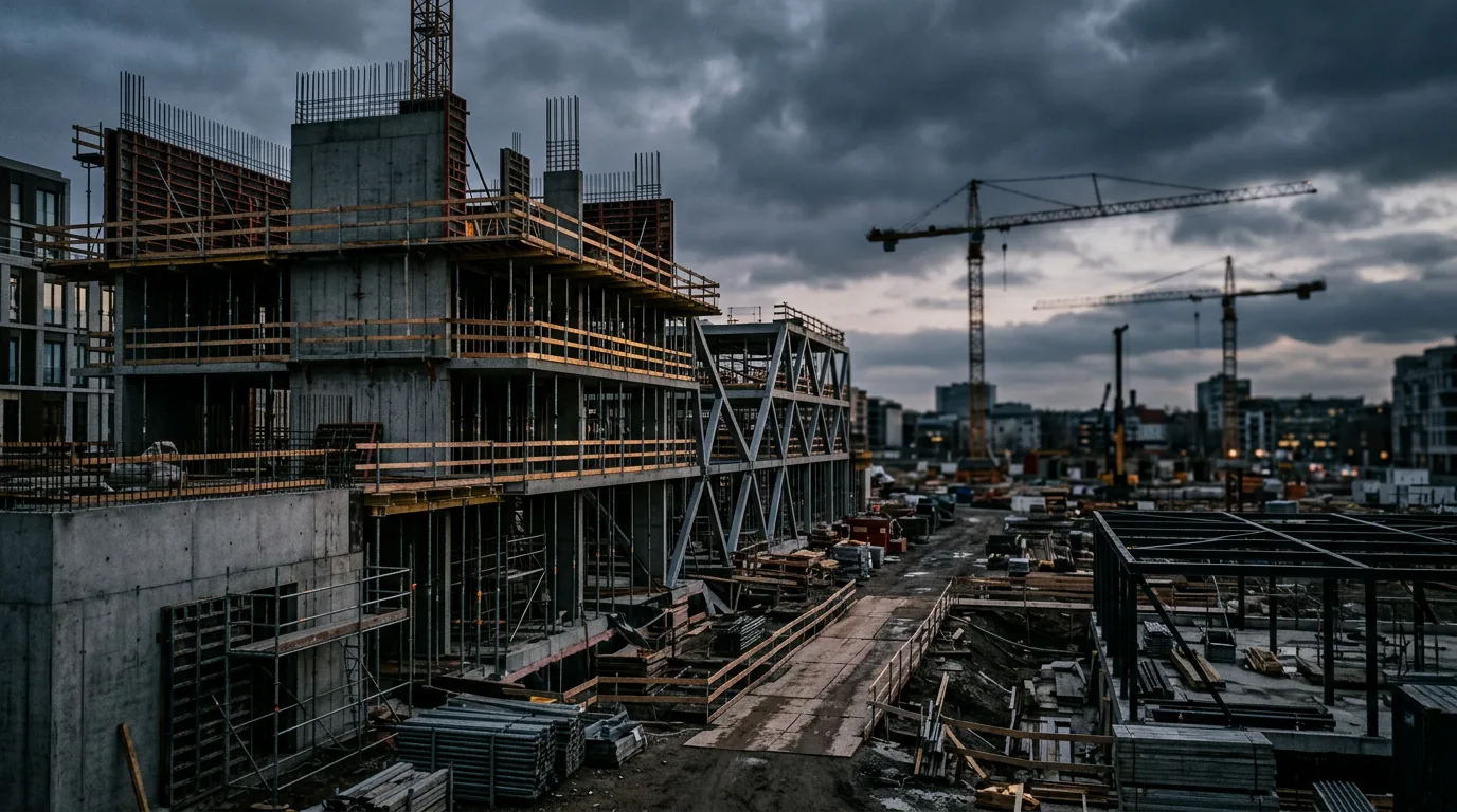 ADLER stellt Büroneubau ARTEM in Mannheim planmäßig fertig – KI-generiertes Symbolbild