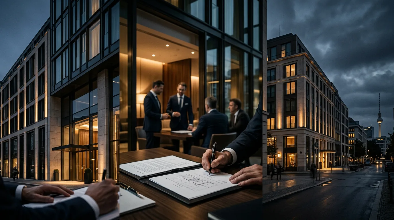 Aroundtown vermietet zwei Berliner Hotels an Odyssey Hotel Group – KI-generiertes Symbolbild