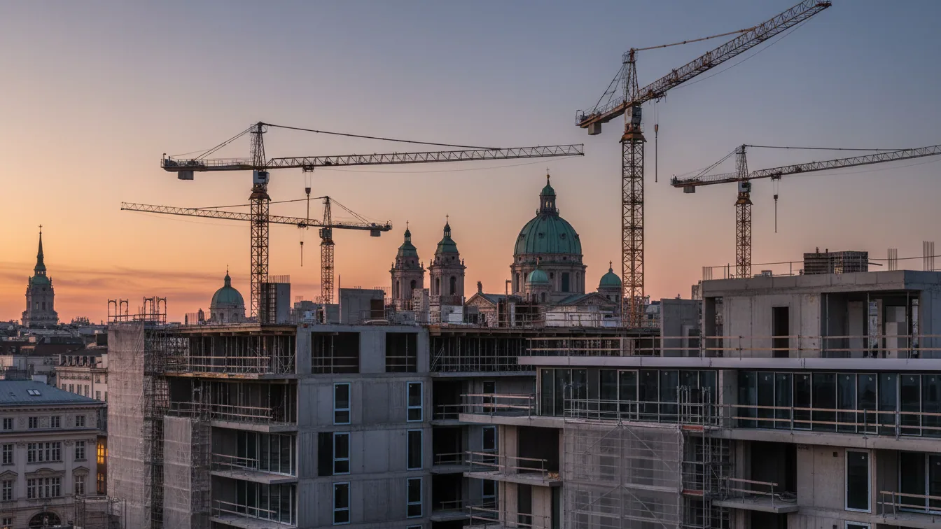 CONTAINEX PROJECT Management: Neue Gesellschaft für schlüsselfertige Modulbauprojekte gegründet – KI-generiertes Symbolbild