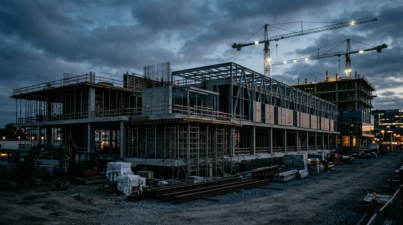 Baubeginn für Serviced-Apartment-Projekt in München-Moosach – KI-generiertes Symbolbild
