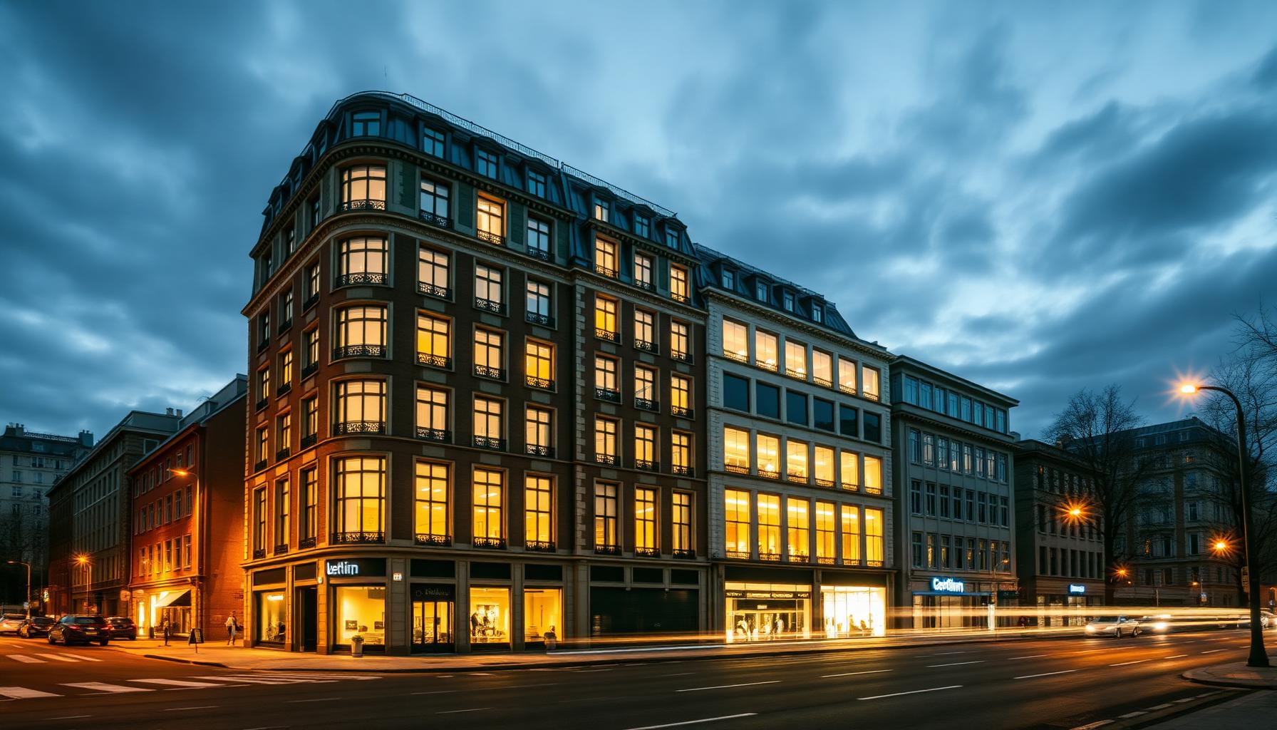 Deka Immobilien veräußert Büro- und Geschäftshaus „Schönhauser Tor“ in Berlin-Mitte – KI-generiertes Symbolbild