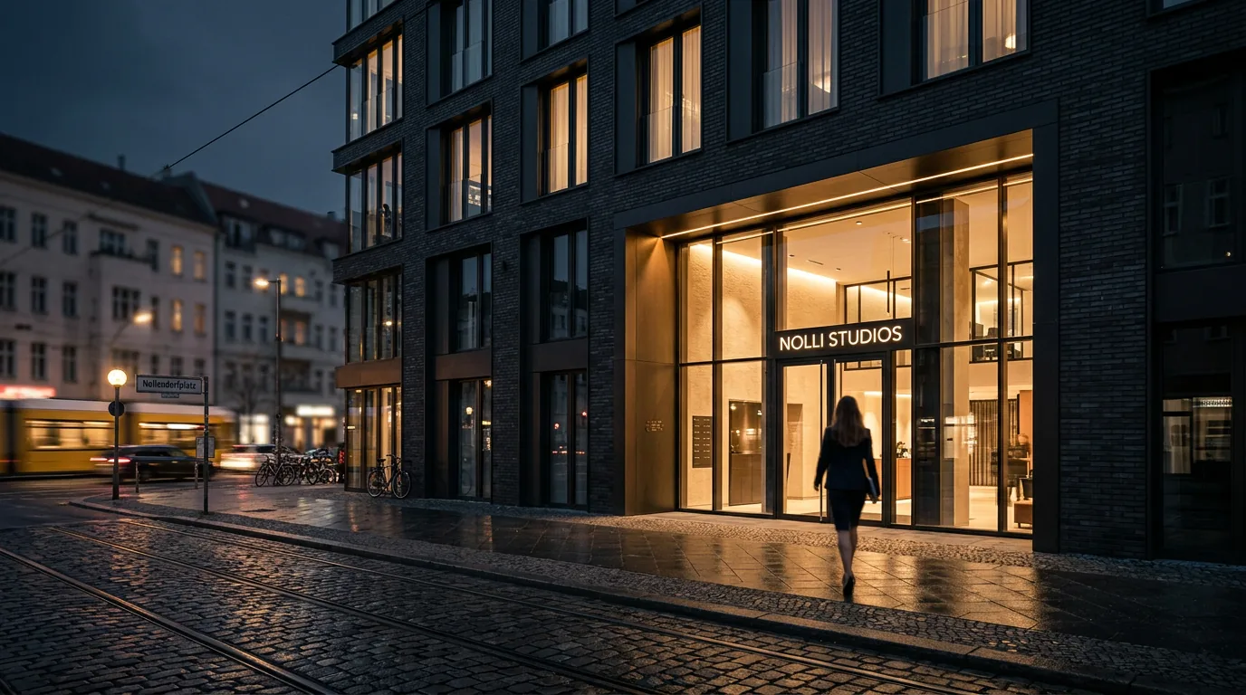 Homaris eröffnet "Nolli Studios" in der Berliner City-West – KI-generiertes Symbolbild