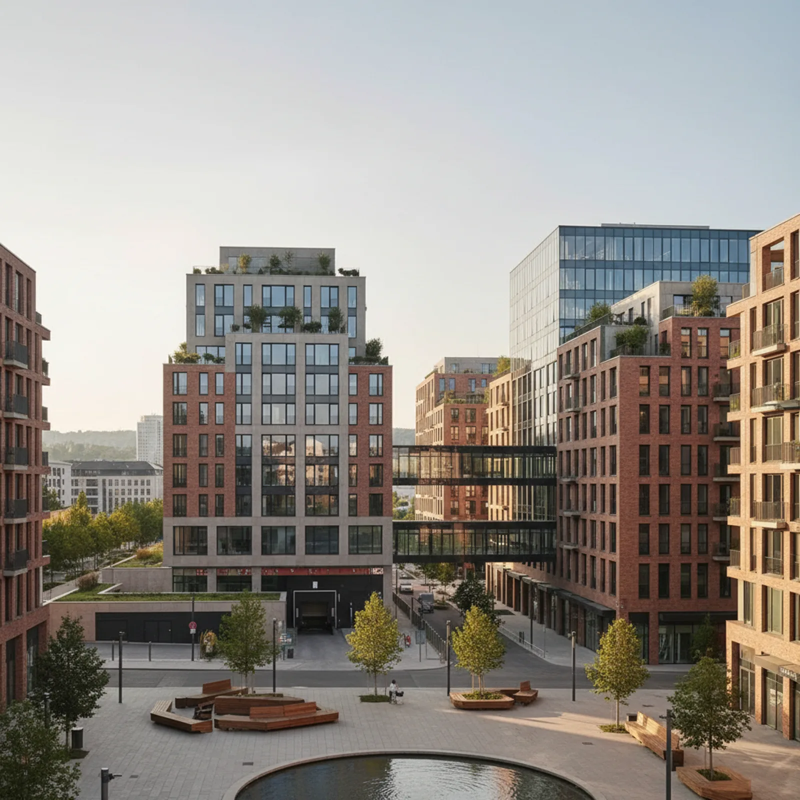 Bielefelds Karstadt-Areal: Architekturbüro caspar. gewinnt Werkstattverfahren für Mixed-Use-Quartier – KI-generiertes Symbolbild