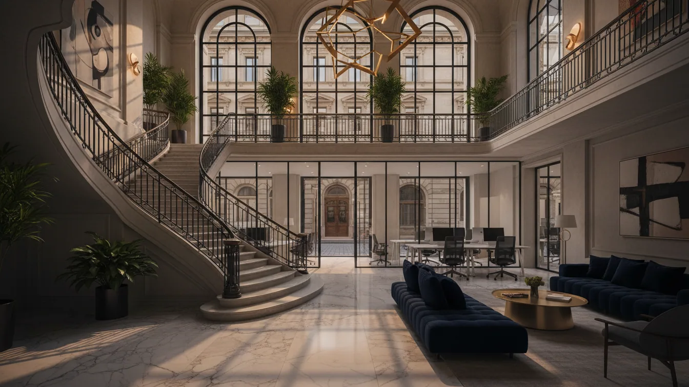 Circle Realty sichert neue Mietverträge über 38.000 sq ft im 14 Penn Plaza – KI-generiertes Symbolbild