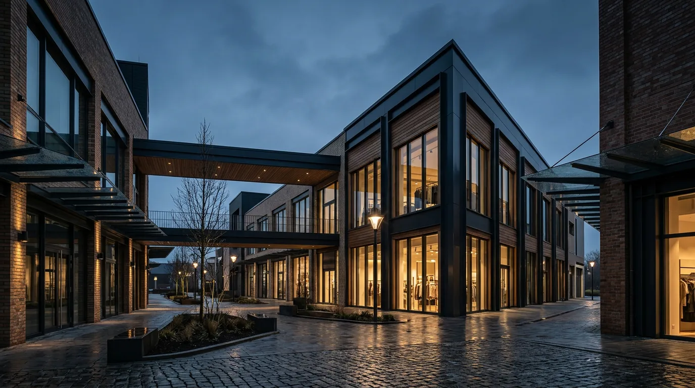 Eigentümerwechsel im Designer Outlet Neumünster: TPG Real Estate erwirbt das Center – KI-generiertes Symbolbild