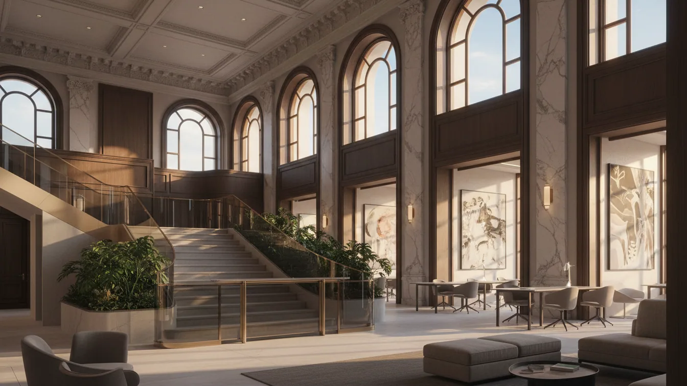 BridgeCity Capital finanziert Büro-zu-Wohnen-Umwandlung in Midtown East mit $83,5 Millionen – KI-generiertes Symbolbild
