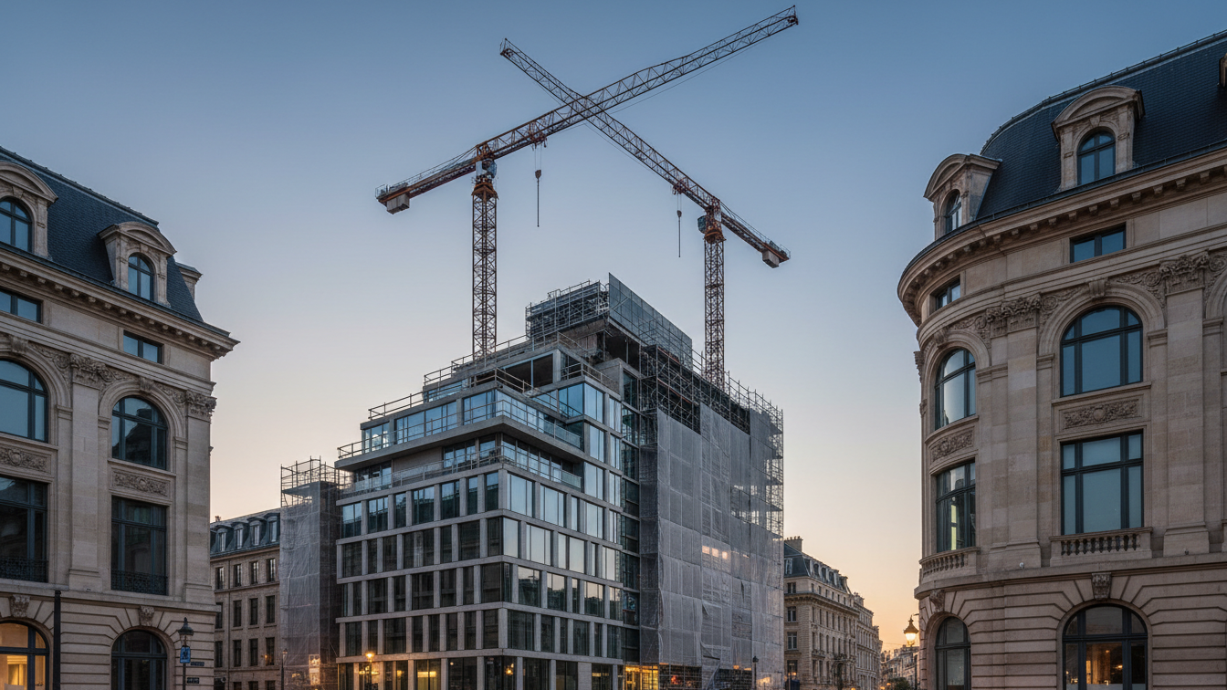 Hindenburghaus Hamburg: Langfristiger Pachtvertrag zwischen Quest Development und THE EMBASSIES geschlossen – KI-generiertes Symbolbild