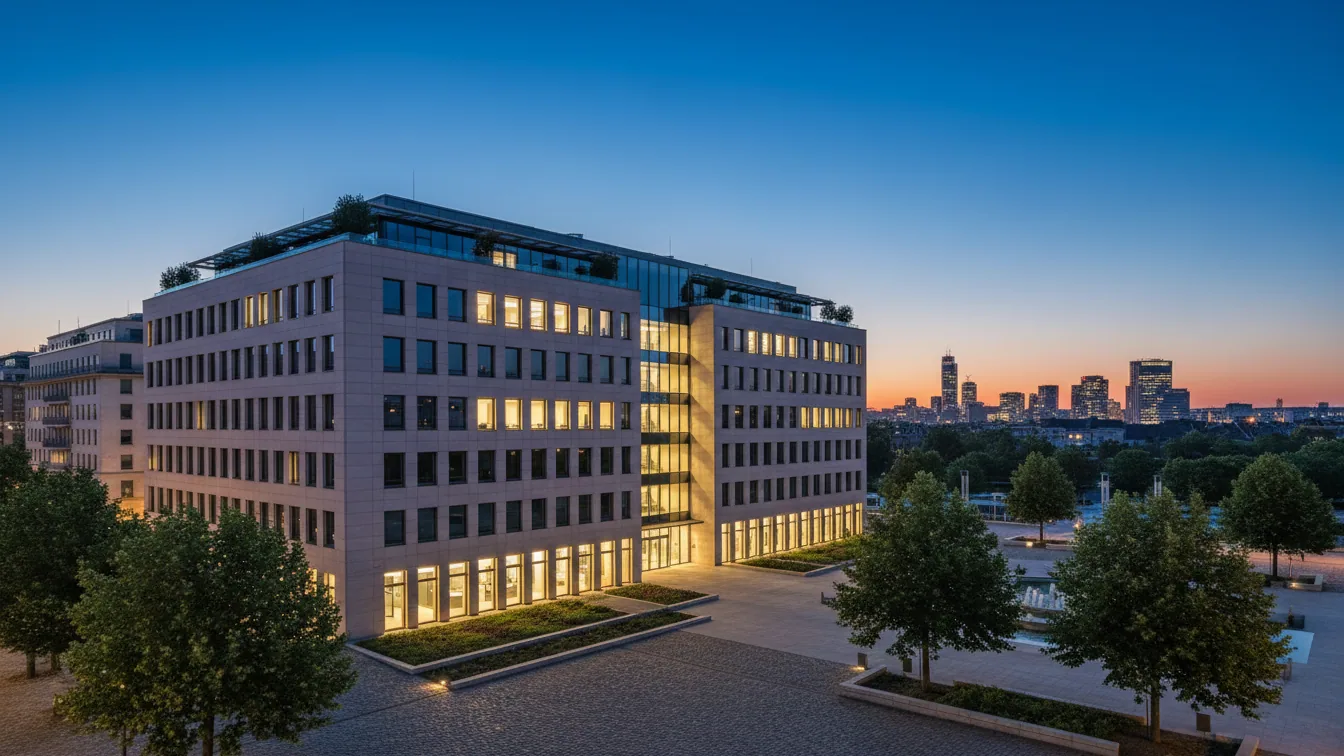 Savills-Analyse: Internationales Kapital prägt europäischen Fachmarktsektor – KI-generiertes Symbolbild