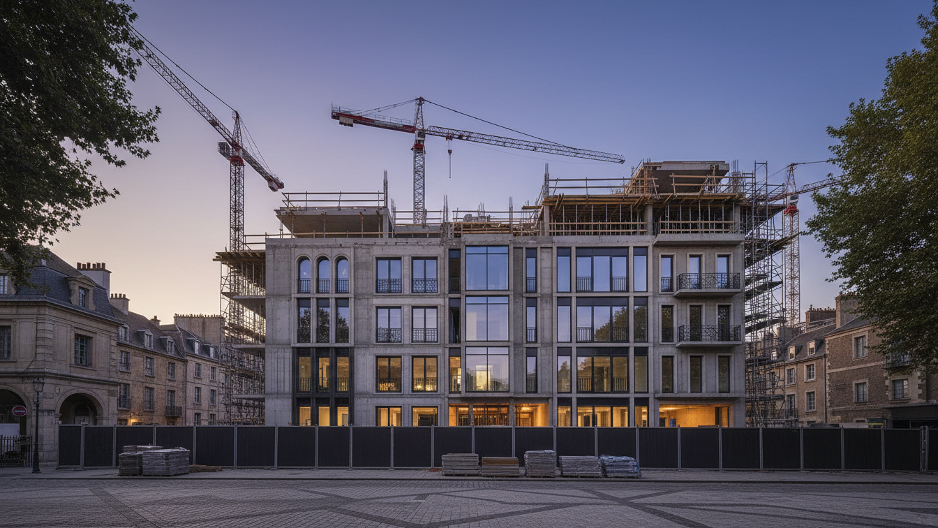 Diamond Realty veräußert Einzelhandels- und Büroflächen im 'The Dime' in Williamsburg für 28,5 Mio. $ – KI-generiertes Symbolbild