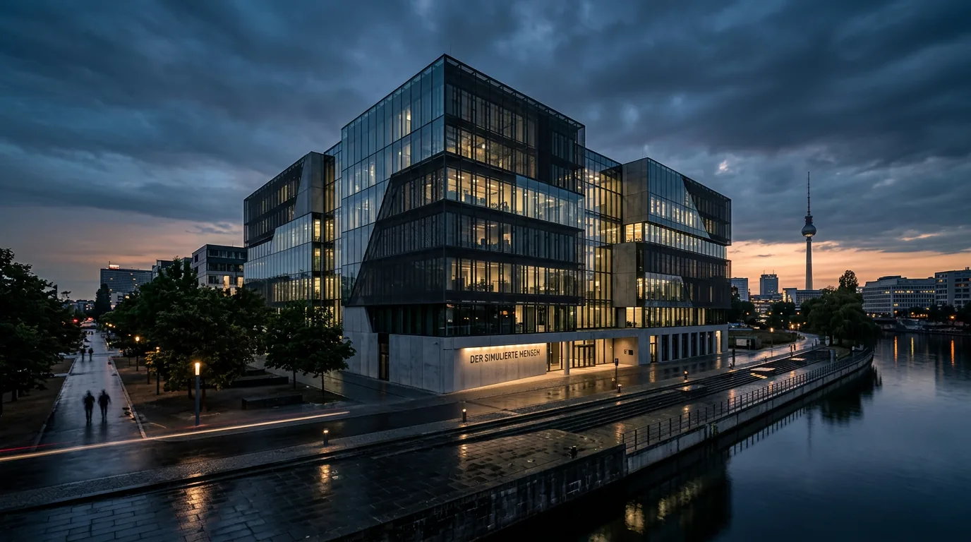 Neues Forschungsgebäude „Der Simulierte Mensch“ in Berlin eröffnet – KI-generiertes Symbolbild