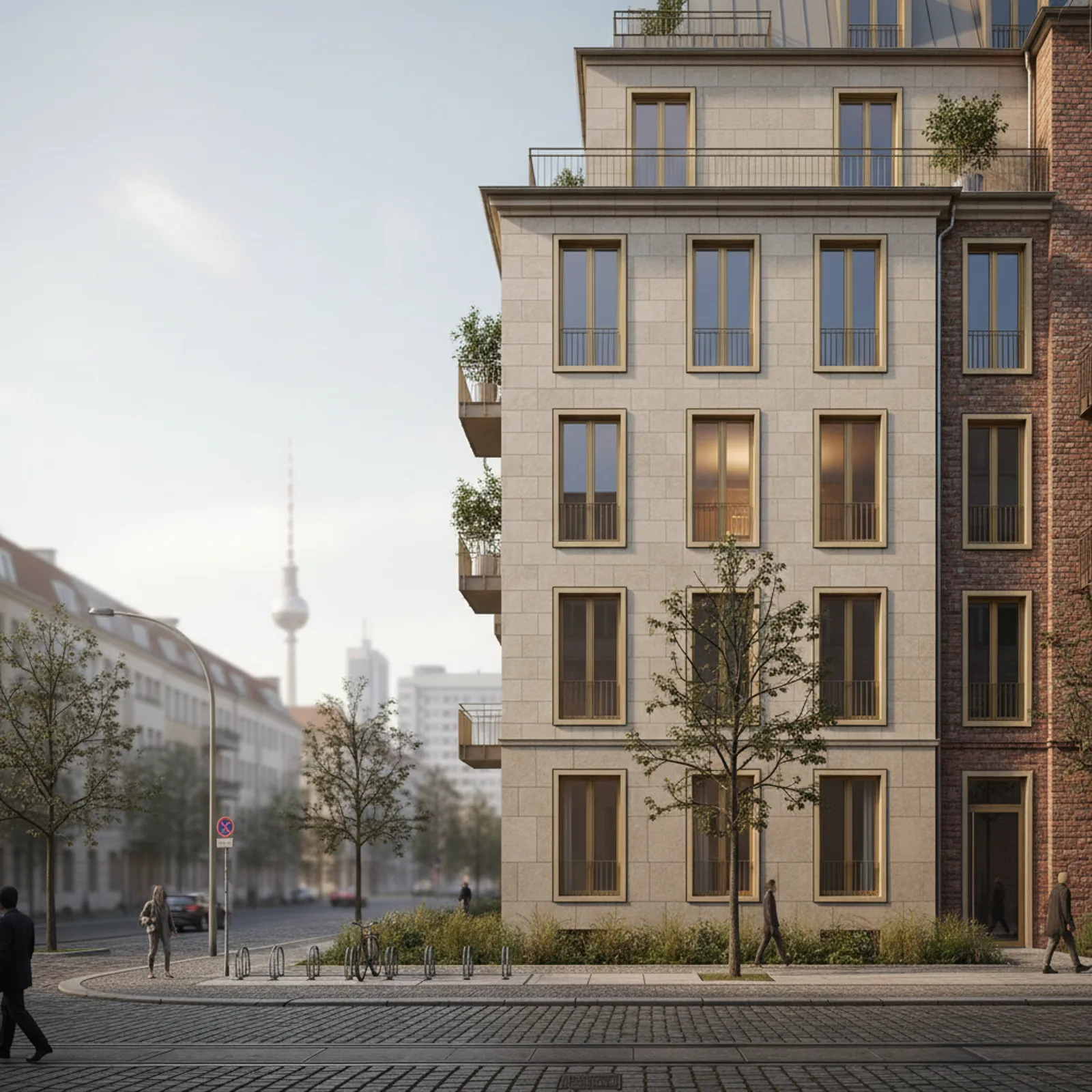 Deutsche Investment erwirbt Wohnhaus in Berlin-Friedenau – KI-generiertes Symbolbild