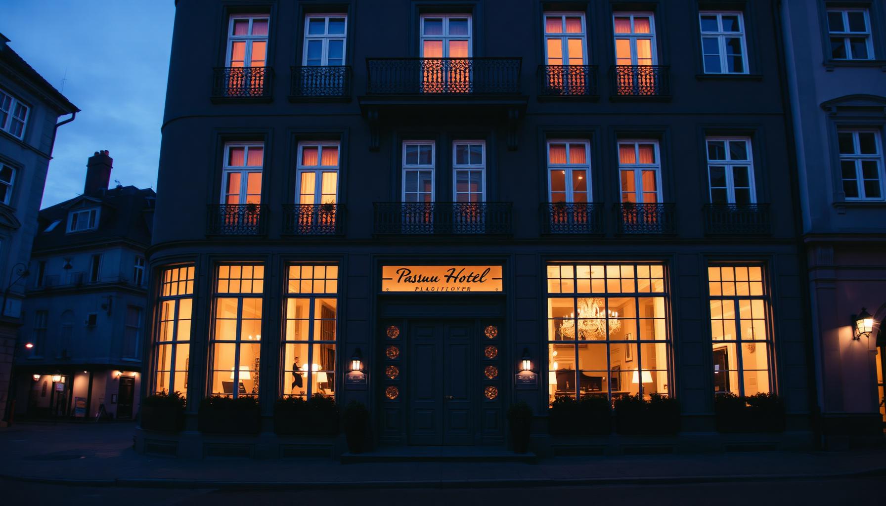 DORMERO Hotel AG expandiert mit Übernahme in Passau – KI-generiertes Symbolbild