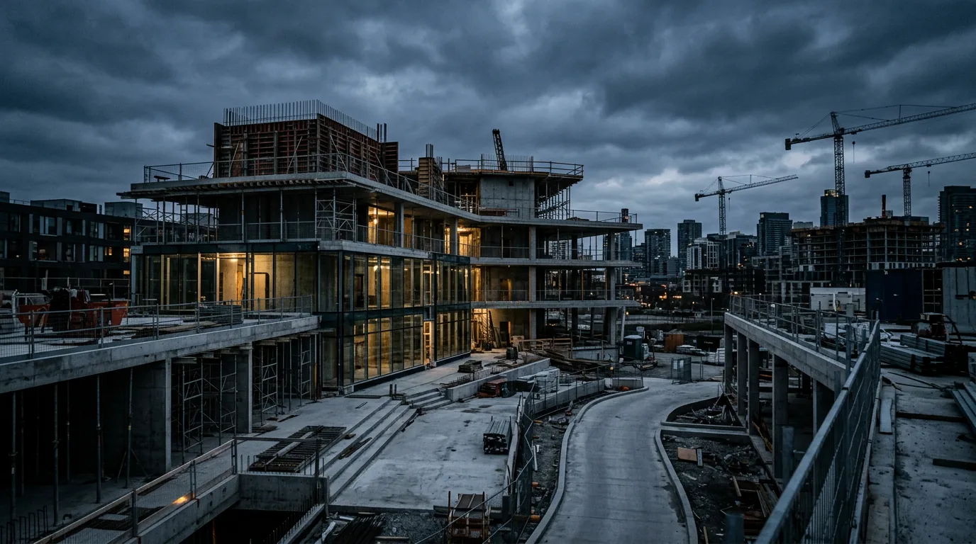 ERL Immobiliengruppe feiert Richtfest für Seniorenimmobilie "Haus Victoria" in Straubing – KI-generiertes Symbolbild