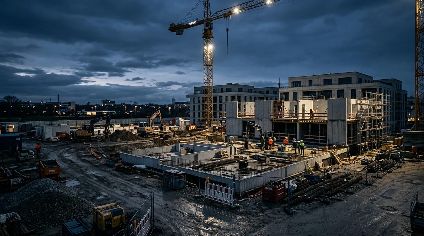Baubeginn für Seniorenwohnanlage der ERL Immobiliengruppe in Ingolstadt – KI-generiertes Symbolbild