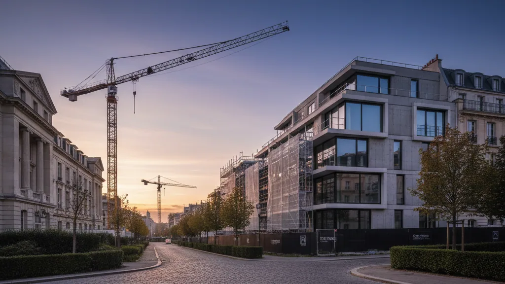 Neues Wohnquartier in Berlin-Pankow: Entwicklung an der Eldenaer Straße nach Bau-Turbo-Verfahren – KI-generiertes Symbolbild
