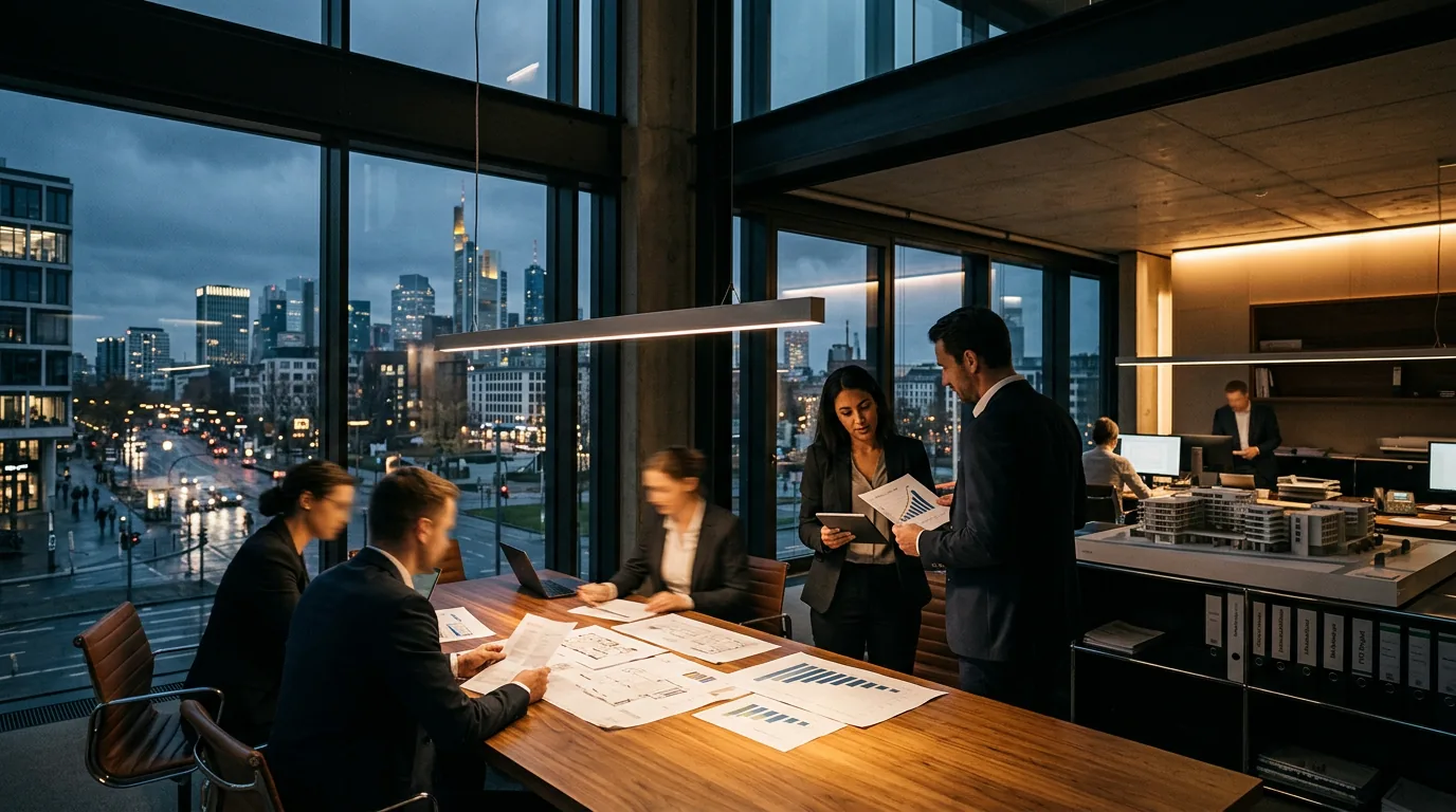 FCR Immobilien AG bestätigt positive Geschäftsentwicklung im Jahresabschluss 2025 – KI-generiertes Symbolbild