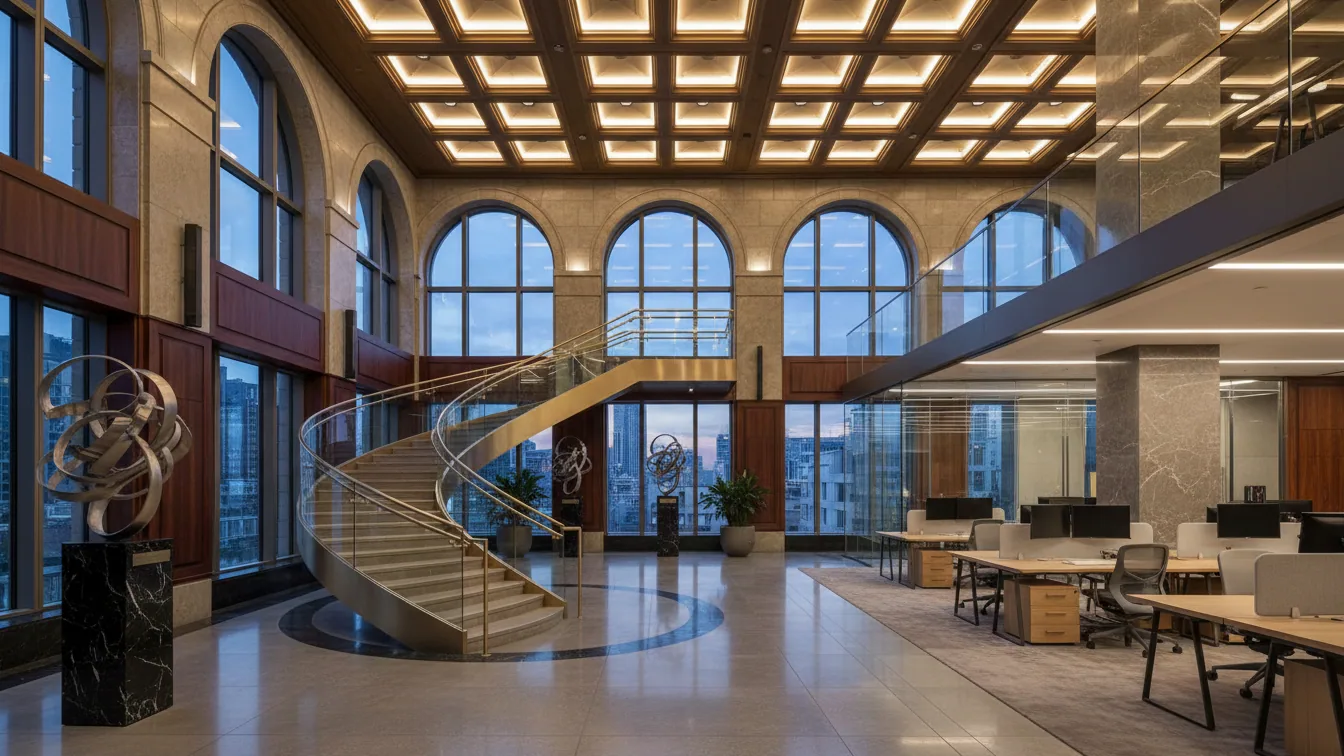 Aegon mietet 20.600 SF in Manhattans Plaza District – KI-generiertes Symbolbild