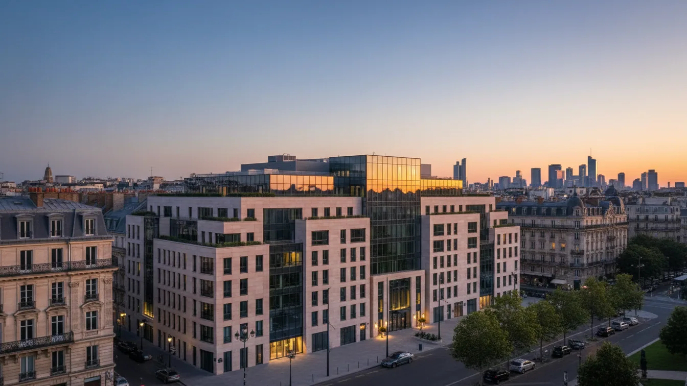 Hamburg: Tishman Speyer vermietet 2.600 Quadratmeter Bürofläche im Ajour – KI-generiertes Symbolbild
