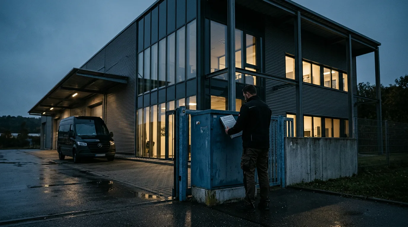 Goldbeck Facility Services übernehmen Gebäudemanagement für MLP-Standort in Reutlingen – KI-generiertes Symbolbild
