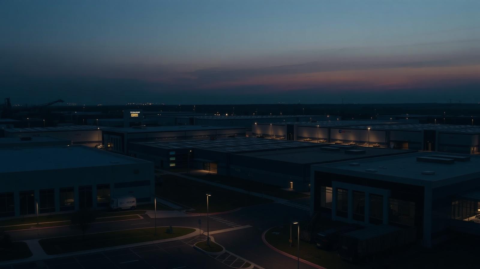 Gewerbecampus Delmenhorst an Lagerhome veräußert – KI-generiertes Symbolbild