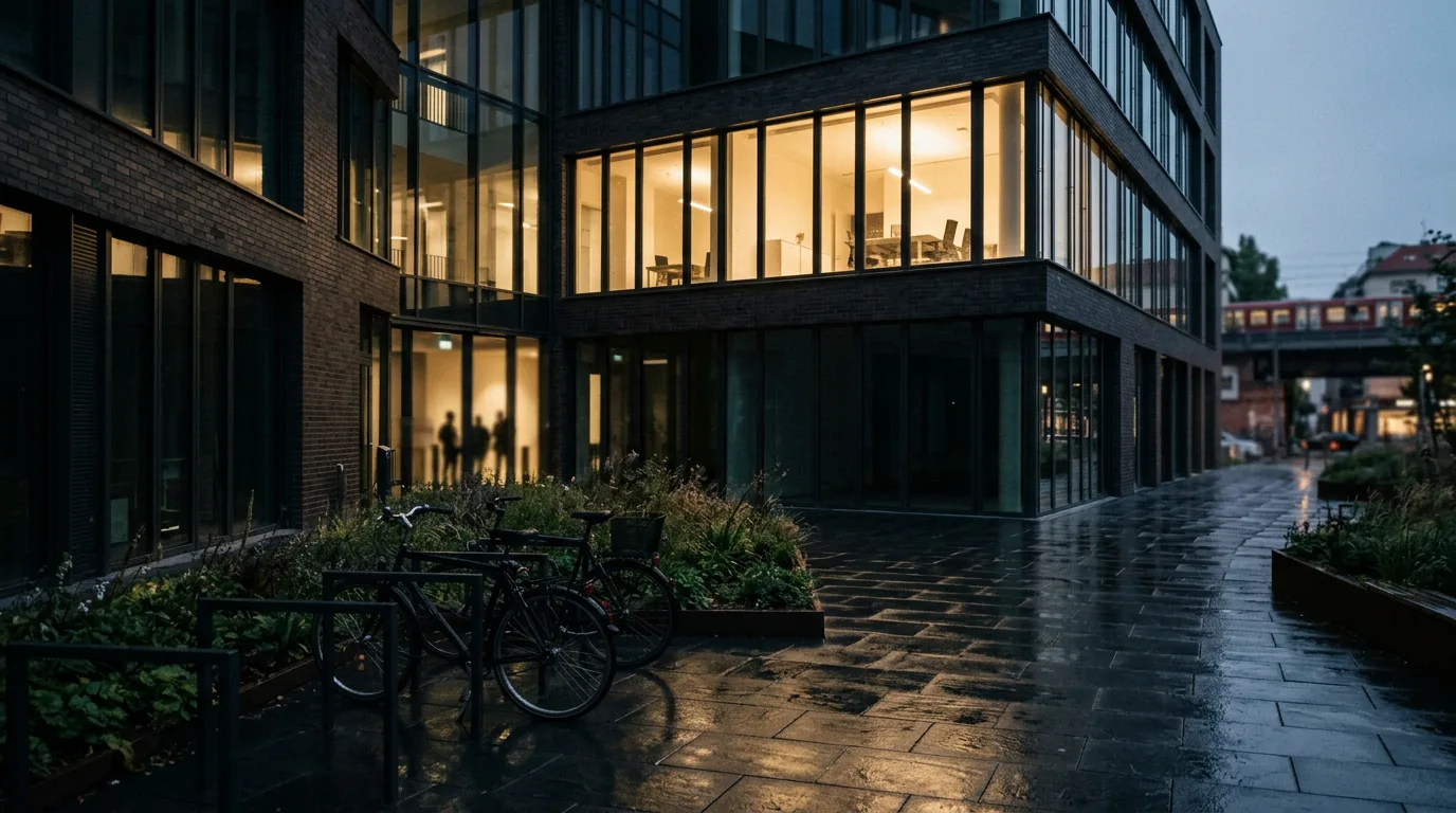 GSG Berlin verzeichnet YTTP als ersten Mieter im Projekt FRAMEZ in Berlin-Kreuzberg – KI-generiertes Symbolbild