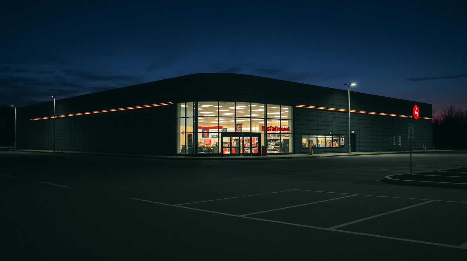 Hahn Gruppe erwirbt REWE-Markt in Oberhausen für neuen Nahversorgungs-Fonds – KI-generiertes Symbolbild