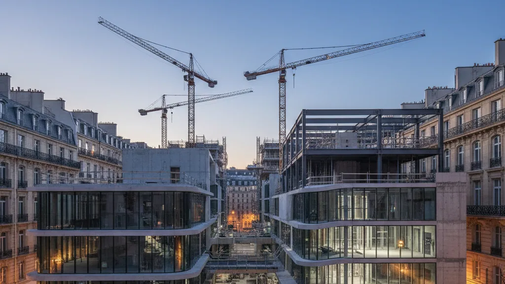 Paribus schließt Projektentwicklung WESTWERK in Hamburg-Bahrenfeld ab – KI-generiertes Symbolbild