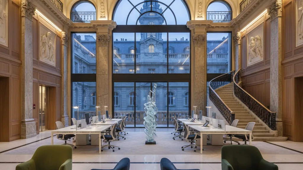 GREENPEAK Partners mietet 5.100 m² in der Amalie München – KI-generiertes Symbolbild