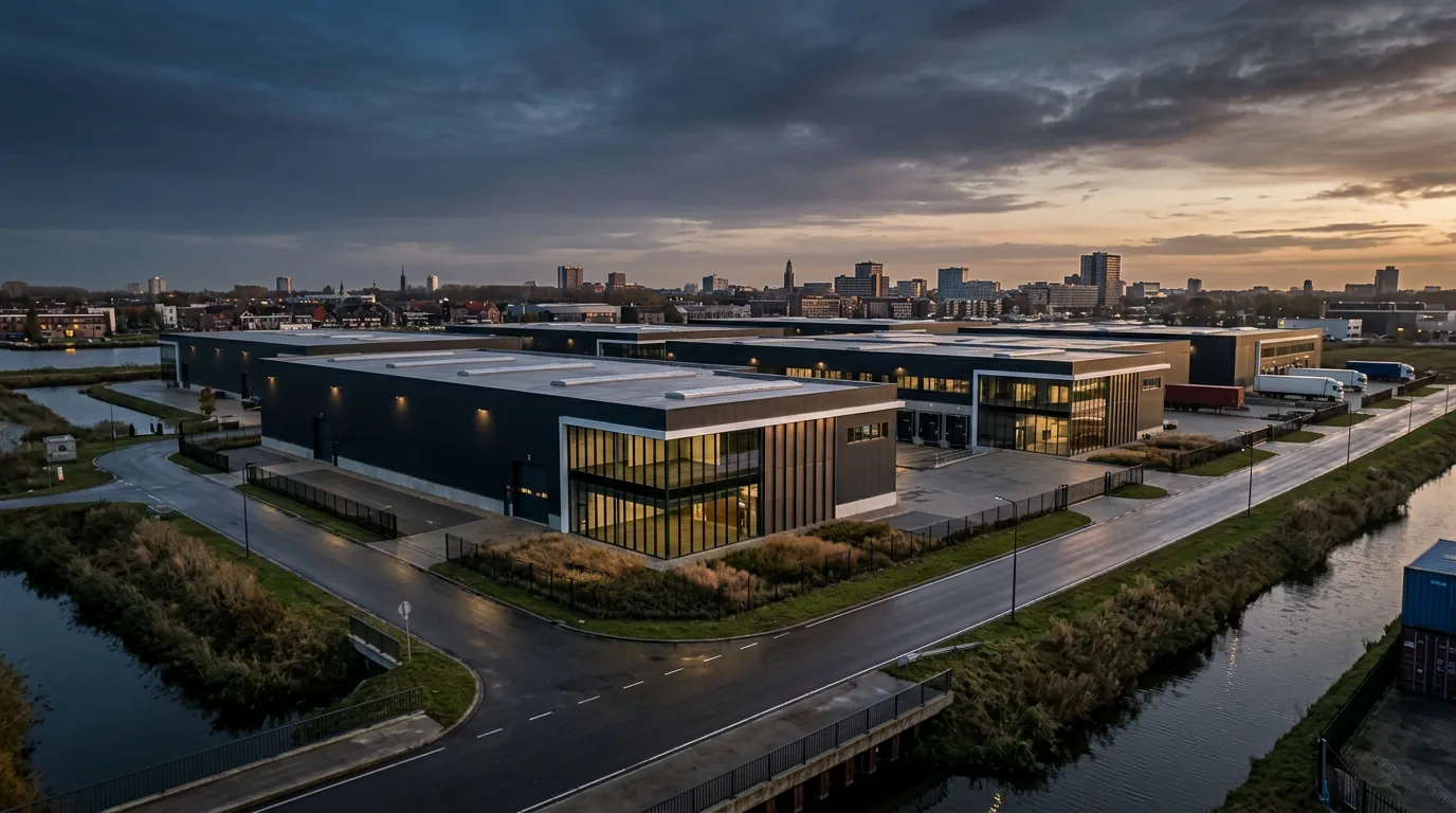 HighBrook rekapitalisiert niederländisches Logistikportfolio mit StepStone Real Estate – KI-generiertes Symbolbild