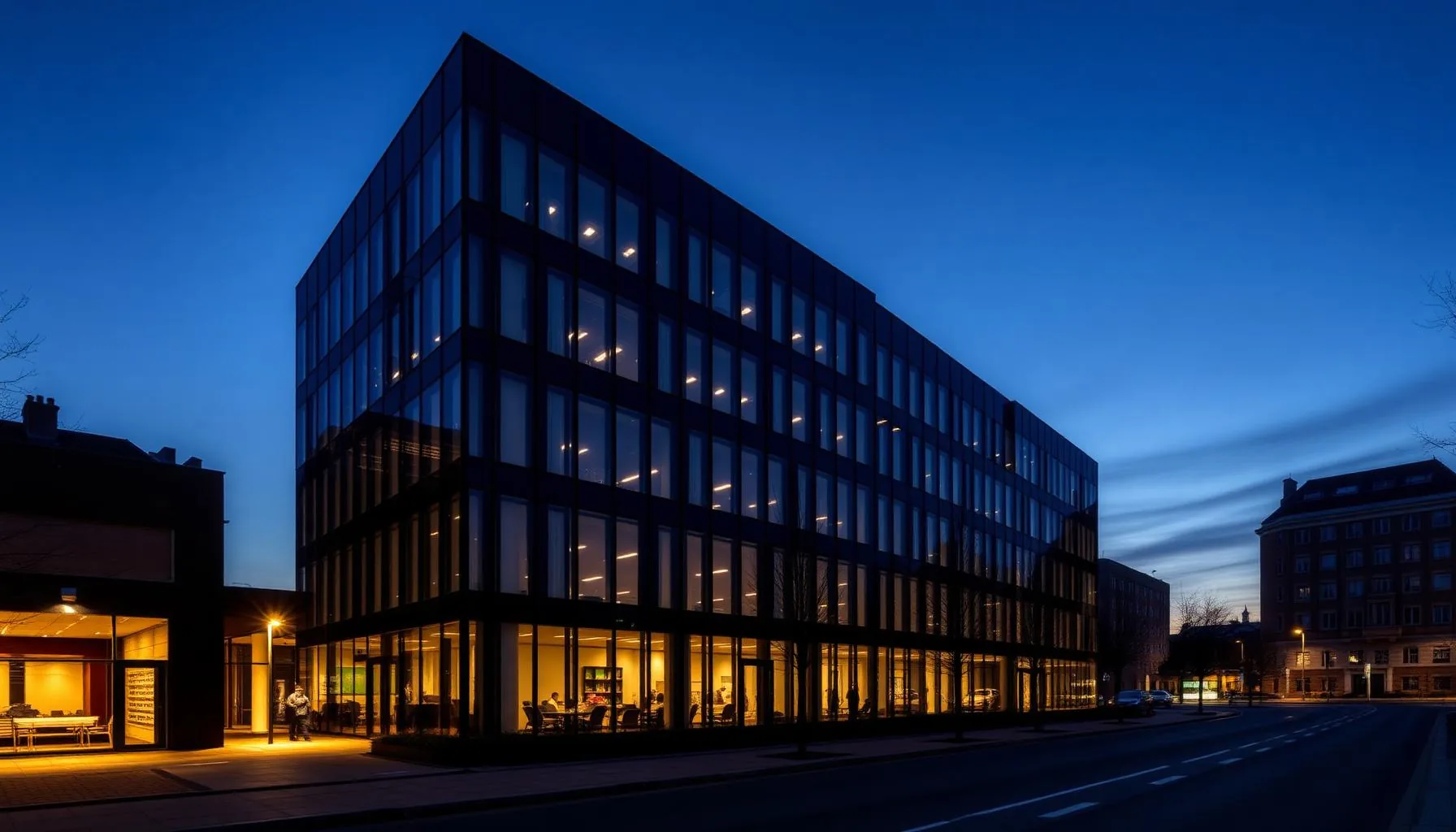 HIH Invest veräußert Bürohaus in Dresdner Waldschlösschenviertel – KI-generiertes Symbolbild
