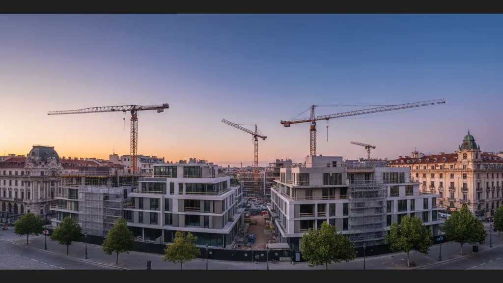 Trendbarometer der Berlin Hyp: Selektive Marktphasen und wachsende Bedeutung von Infrastruktur – KI-generiertes Symbolbild