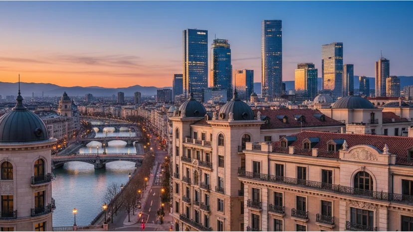 Swiss Life Asset Managers erwirbt Bürogebäude in der Schönhauser Allee 9, Berlin – KI-generiertes Symbolbild