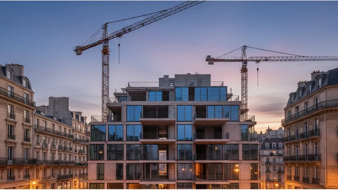Lindenhofareal Basel: Weiterentwicklung tritt in die nächste Phase – KI-generiertes Symbolbild