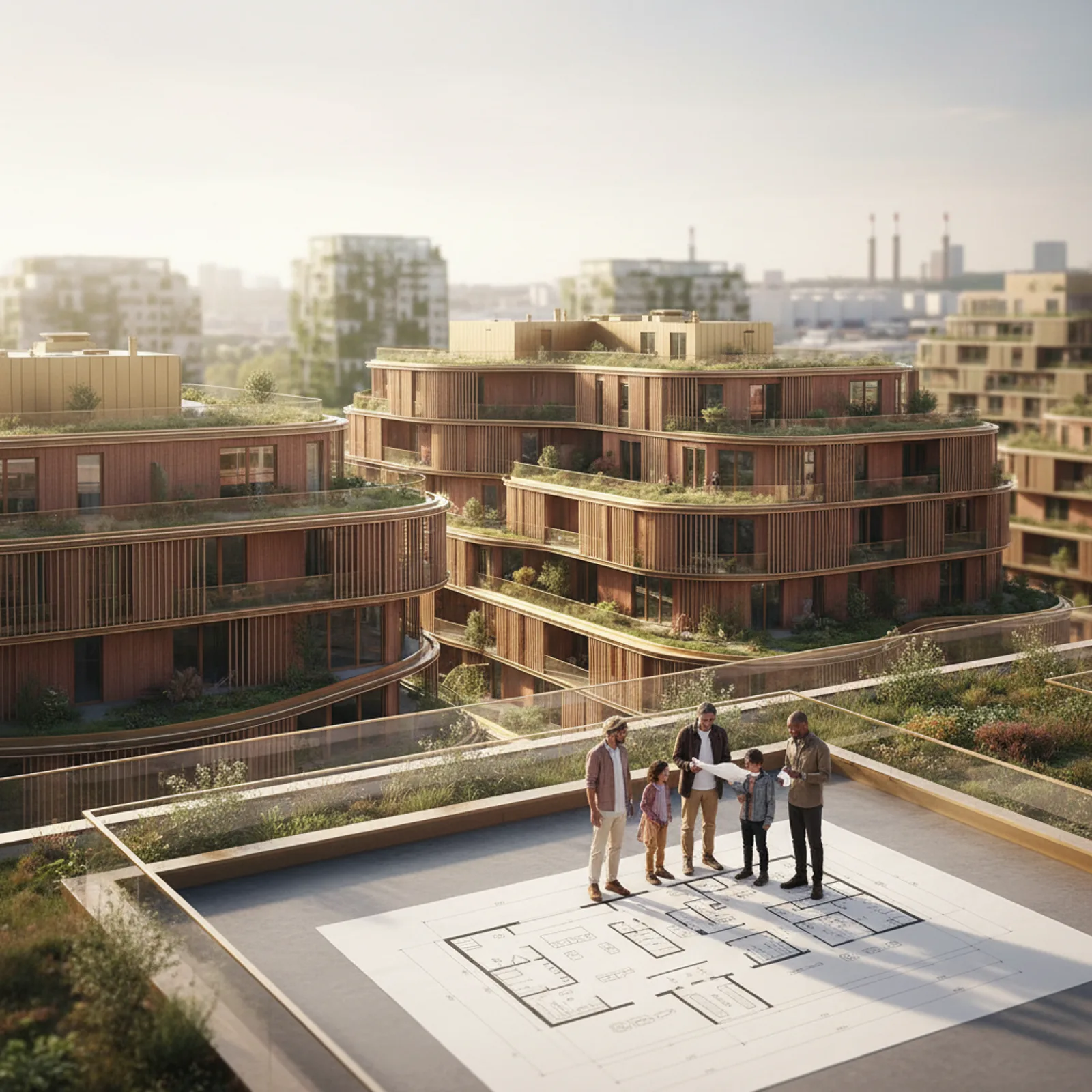 Living Haus: Grundrissplanung als Fundament nachhaltigen Wohnens – KI-generiertes Symbolbild