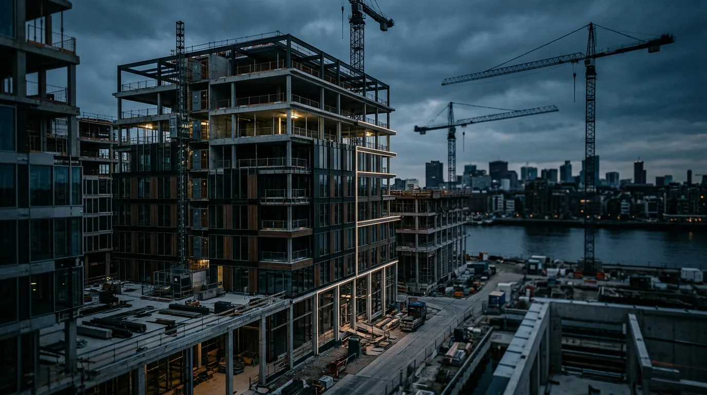 Gerichtliche Mediation sichert Stadtquartiersentwicklung und Werftbetrieb in Köln-Mülheim – KI-generiertes Symbolbild