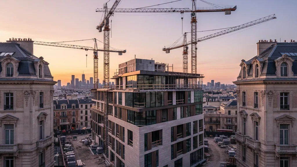 Mixed-Use-Entwicklungen als Zukunftsmodell der Stadtplanung – KI-generiertes Symbolbild