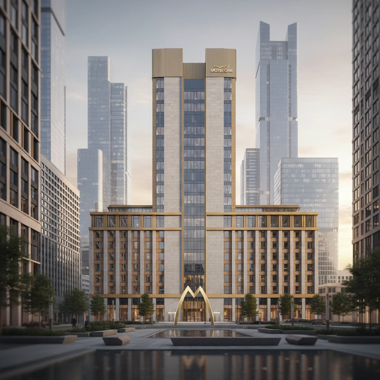 Motel One Group erzielt im Geschäftsjahr 2025 erstmals Umsatz über einer Milliarde Euro – KI-generiertes Symbolbild