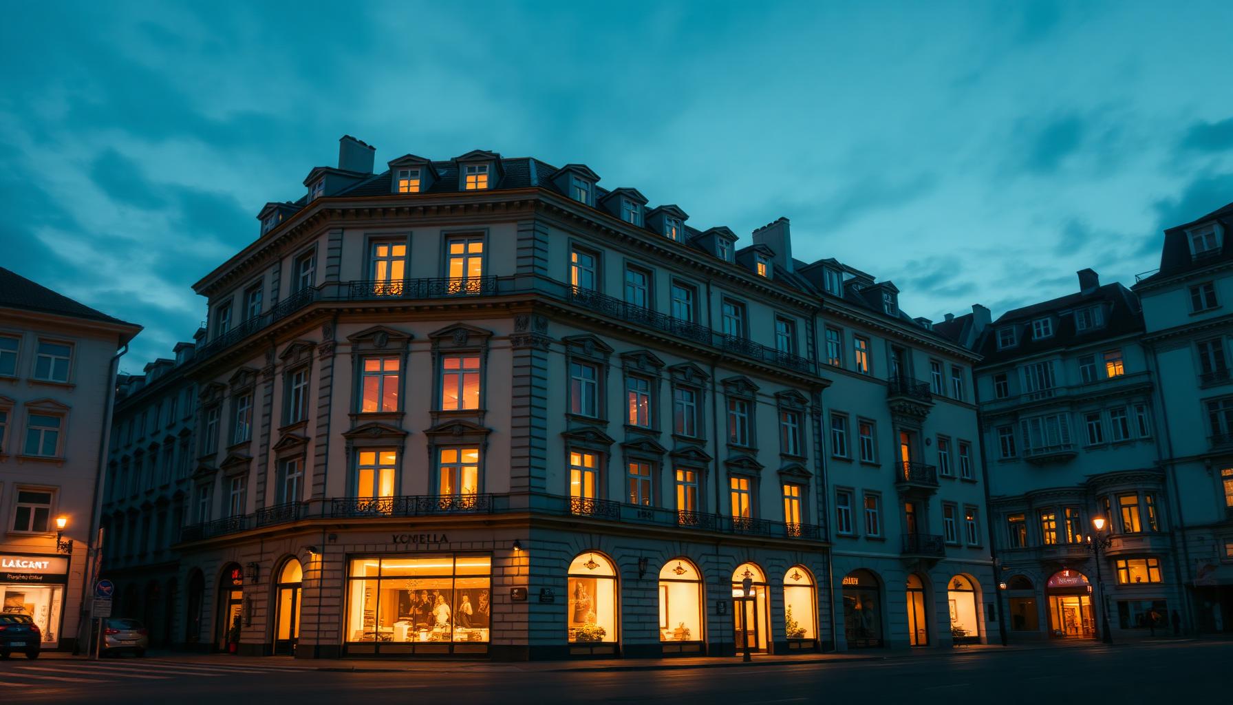 Aigner Immobilien vermittelt Wohn- und Geschäftshaus in München-Au – KI-generiertes Symbolbild