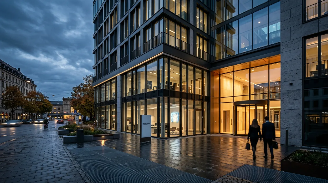 München: Erweiterung eines KI-Unternehmens in Hausinvest-Immobilie – KI-generiertes Symbolbild