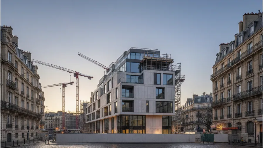 OBG Gruppe realisiert geförderten Wohnungsbau in Luxemburg-Bonnevoie – KI-generiertes Symbolbild