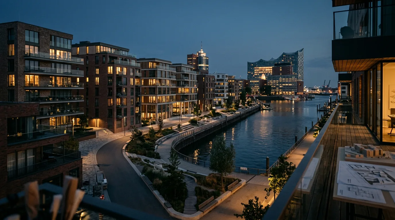 Olympische Spiele in Hamburg: Chancen für die Stadtentwicklung und den Wohnungsbau – KI-generiertes Symbolbild
