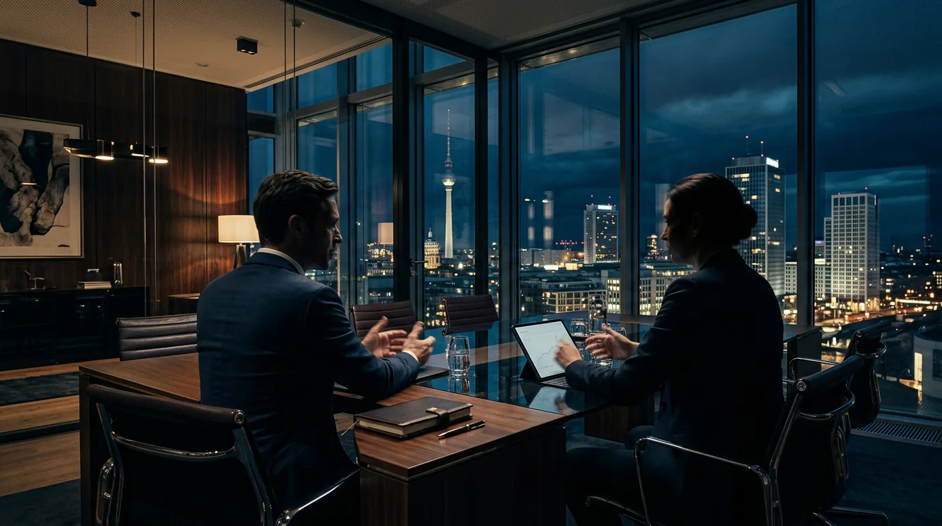 PAUL Tech AG erhält strategisches Investment von Searchlight Capital Partners – KI-generiertes Symbolbild