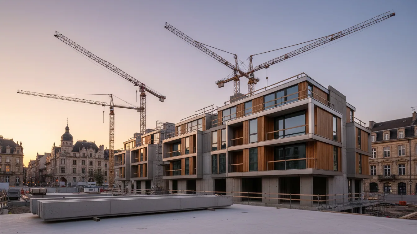 PORR realisiert Wohnquartier für VIVAWEST in Dortmund – KI-generiertes Symbolbild