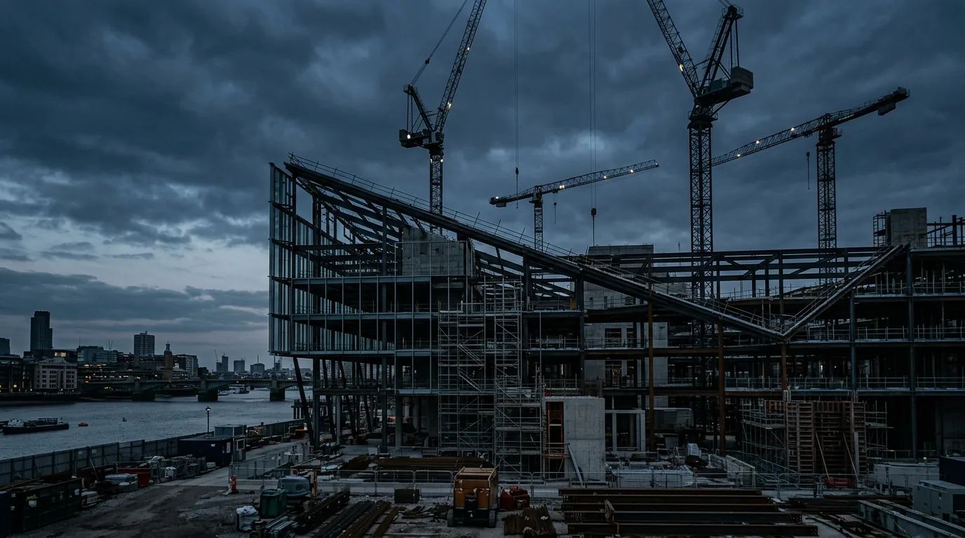 Quartier 4.0 Offenbach: Aurelis verzeichnet Fortschritte bei Revitalisierung und Vermietung der ehemaligen Güterhalle – KI-generiertes Symbolbild