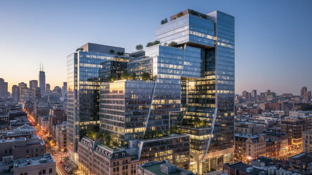 Rialto und Hines sichern 229 Millionen US-Dollar zur Refinanzierung des 295 Fifth Avenue Towers – KI-generiertes Symbolbild