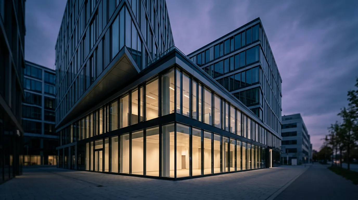 ROSA-ALSCHER Group vermietet 2.200 m² Bürofläche an die Tozai Group im ZAM, München-Freiham – KI-generiertes Symbolbild