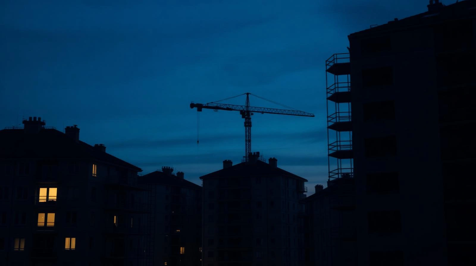 Angebotsengpässe prägen europäische Wohnungsmärkte: Fertigstellungen und Baugenehmigungen rückläufig – KI-generiertes Symbolbild